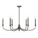 Coventry Six Light Chandelier (1-1500-6-15)