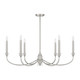 Coventry Six Light Chandelier (1-1500-6-SN)