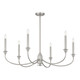 Coventry Six Light Chandelier (1-1500-6-SN)