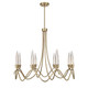Savoy House - 1-1799-8-127 - LED Chandelier - Sofia - Noble Brass