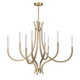Savoy House - 1-1900-8-127 - LED Chandelier - Bradford - Noble Brass