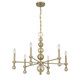Crescent Six Light Chandelier (1-2511-6-127)