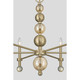 Crescent Six Light Chandelier (1-2511-6-127)