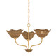 Mitzi - H1101803-AGB - Three Light Chandelier - Kehlani - Aged Brass