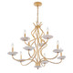 Lilly Nine Light Chandelier (1-2990-9-38)