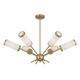 Denison Six Light Chandelier (1-3198-6-322)