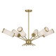 Denison Six Light Chandelier (1-3198-6-322)