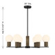 Jarrell Six Light Chandelier (1-4080-6-89)