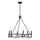 Savoy House - 1-4101-6-89 - Six Light Chandelier - Minette - Matte Black