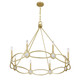 Minette Eight Light Chandelier (1-4102-8-328)