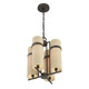 Weston Four Light Chandelier (1-4561-4-15)