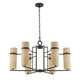 Weston Six Light Chandelier (1-4562-6-15)