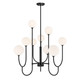 Savoy House - 1-5980-9-89 - Nine Light Chandelier - Chester - Matte Black