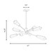 Leland LED Chandelier (1-6120-8-127)