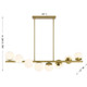 Turin Eight Light Linear Chandelier (1-6524-8-322)
