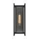 Jacobs One Light Outdoor Wall Lantern (5-3804-BK)