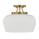 Octave Three Light Semi-Flush Mount (6-6035-3-322)