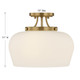 Octave Three Light Semi-Flush Mount (6-6035-3-322)