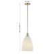 Baldwin One Light Pendant (7-1244-1-127)