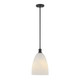 Savoy House - 7-1244-1-89 - One Light Pendant - Baldwin - Matte Black
