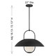 Lehigh One Light Pendant (7-3070-1-89)