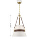 Corinth Three Light Pendant (7-5627-3-322)