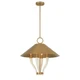 Savoy House - 7-6308-4-322 - Four Light Pendant - Hearne - Warm Brass