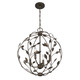Laska Four Light Pendant (7-6704-4-334)
