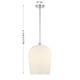 Livingston One Light Pendant (7-7209-1-11)