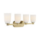 Baldwin Four Light Bathroom Vanity (8-1245-4-127)