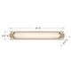 Parker LED Bathroom Vanity (8-3303-28-127)