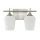 Octave Two Light Bathroom Vanity (8-6030-2-SN)