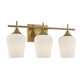 Octave Three Light Bathroom Vanity (8-6030-3-322)