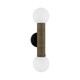 Jarrell Two Light Wall Sconce (9-4081-2-BK)