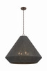 Troy Lighting - F1630-BRZ - Four Light Pendant - Keats - Bronze