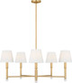 Visual Comfort Studio - AC1195GD - Five Light Chandelier - Greard - Gild | Gild