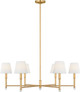 Visual Comfort Studio - AC1206GD - Six Light Chandelier - Greard - Gild | Gild