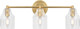 Visual Comfort Studio - AV1013GD - Three Light Bath - Augusta - Gild | Gild