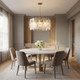 Candace Eight Light Chandelier (KSC1158BBS)
