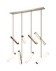 Matteo Lighting - C32208CGFR - LED Pendant - Axis - Champagne Gold