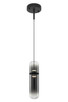 Matteo Lighting - C32601MBSM - LED Pendant - Amulet - Matte Black