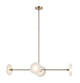 Matteo Lighting - C42604CG - LED Pendant - Monument - Champagne Gold
