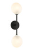 Matteo Lighting - W33712MB - LED Wall Sconce - Peony - Matte Black