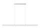 Hudson LED Linear Chandelier (1016-72L-BN-LED)