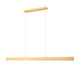 Hudson LED Linear Chandelier (1016-72L-GLD-LED)