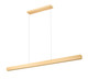 Hudson LED Linear Chandelier (1016-72L-GLD-LED)