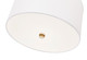 Linden LED Pendant (1962P18-MGLD-LED)