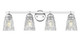 Andree Four Light Vanity (1960-4V-CH)