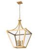Montalcino Four Light Chandelier (1961-4C-RB)