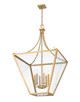 Montalcino Six Light Chandelier (1961-6RB)